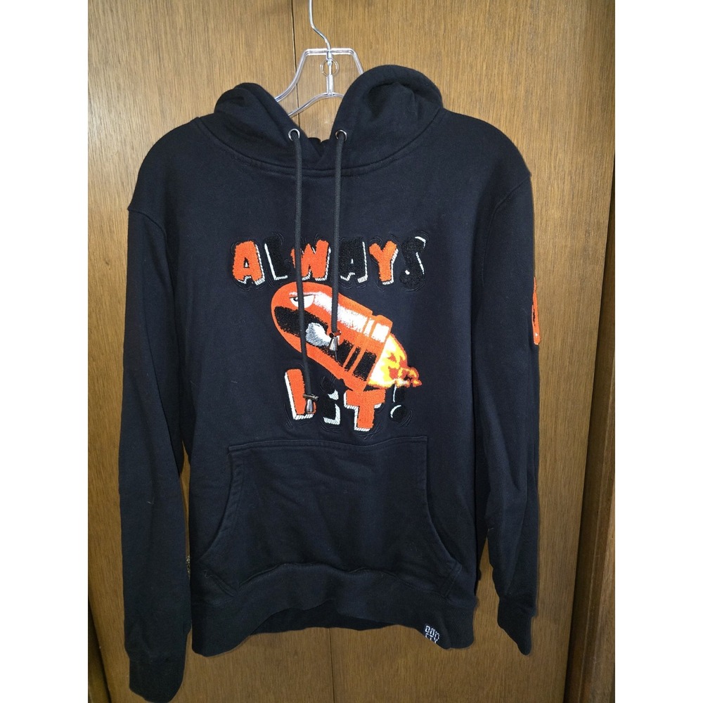 Denimicity Men's Always Lit Hoodie XL Black‎ Gaming Mystery Box